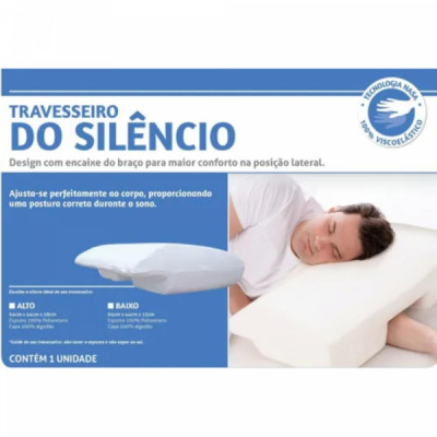 Travesseiro do Silêncio Anti Ronco - Perfetto