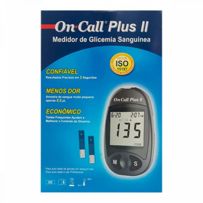 Aparelho Medidor de Glicose - On call Plus II