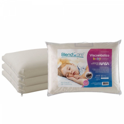 Travesseiro Viscoelástico Baby Confort - Blendcare