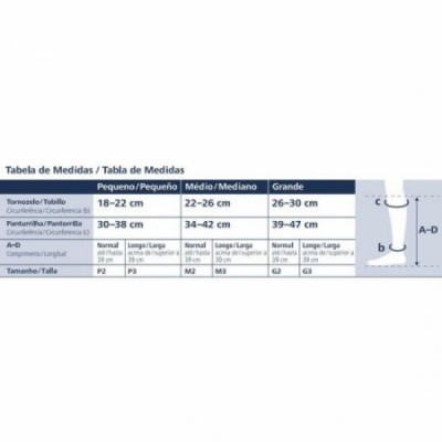 Meia de Compressão 20-30 Panturrilha 3/4 Ever Sheer - Sigvaris