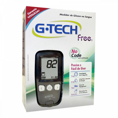 Aparelho Medidor de Glicose - G-tech Free