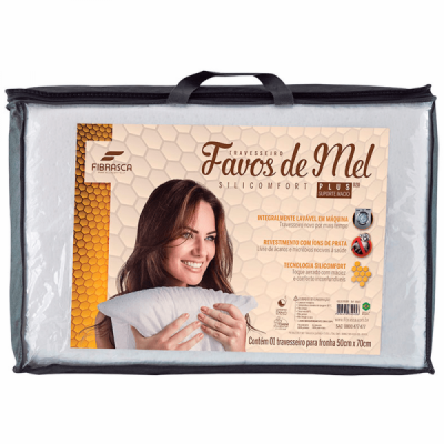 Travesseiro Favos de Mel - Fibrasca